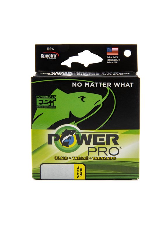 Braided Fishing Line, 80lb x 300yd ylw,  [21100800300Y]