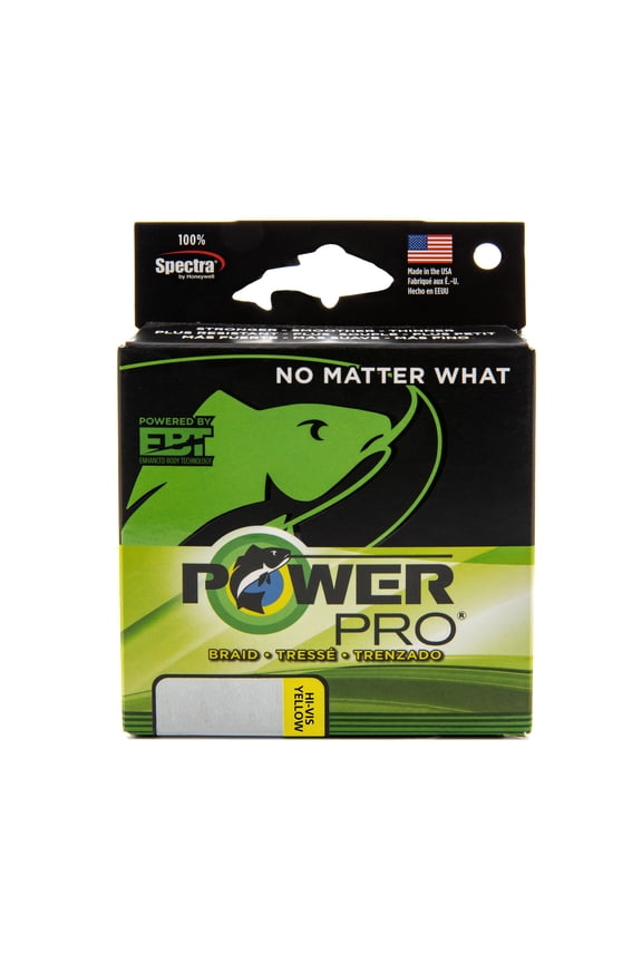 Braided Fishing Line, 80lb x 300yd ylw,  [21100800300Y]