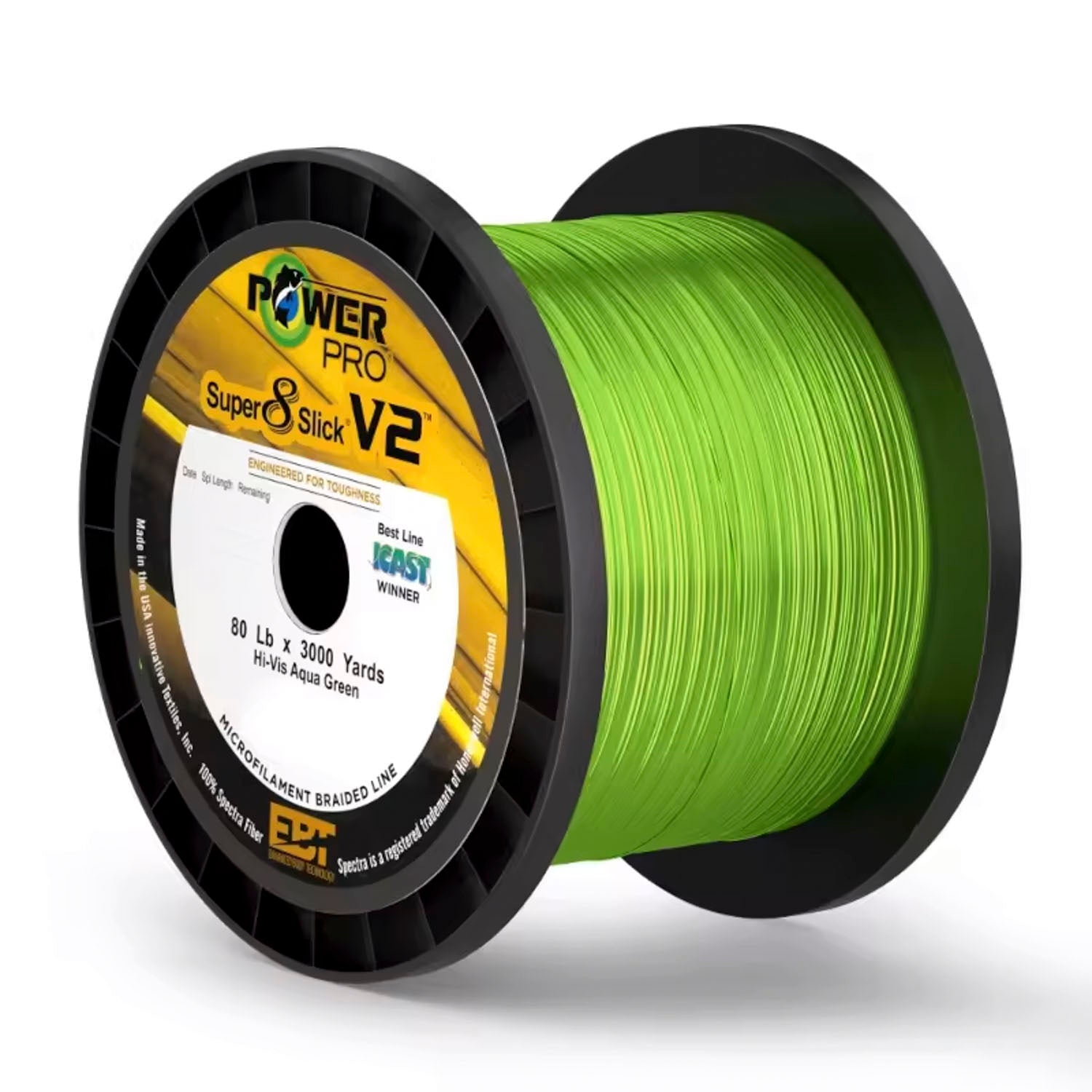 40 lb test braided fishing line Power Pro Moss Green 150 yds Fish PowerPro Power Pro SSV2 40 Lb