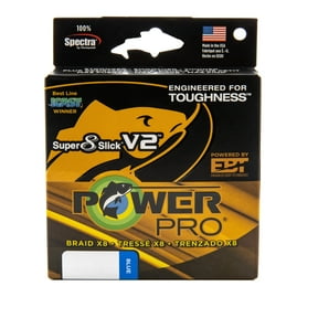 PowerPro Braided Fishing Line, ppr ssv2 30lb 300yd blue,  [31500300300A]