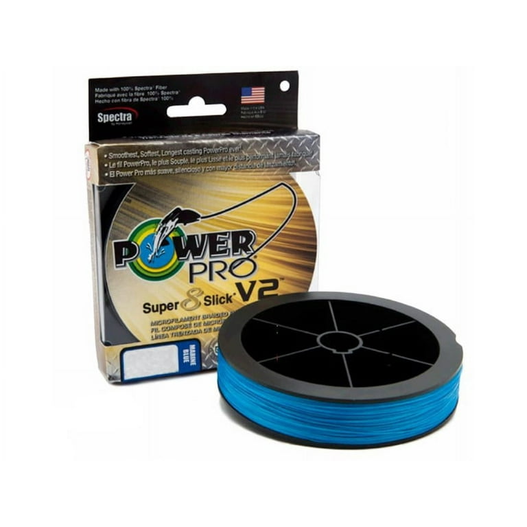pros and cons braided fishing line Power Pro Super Slick V2 20lb 300yds PowerPro fishing line begins with ultra Power Pro Super Slick V2