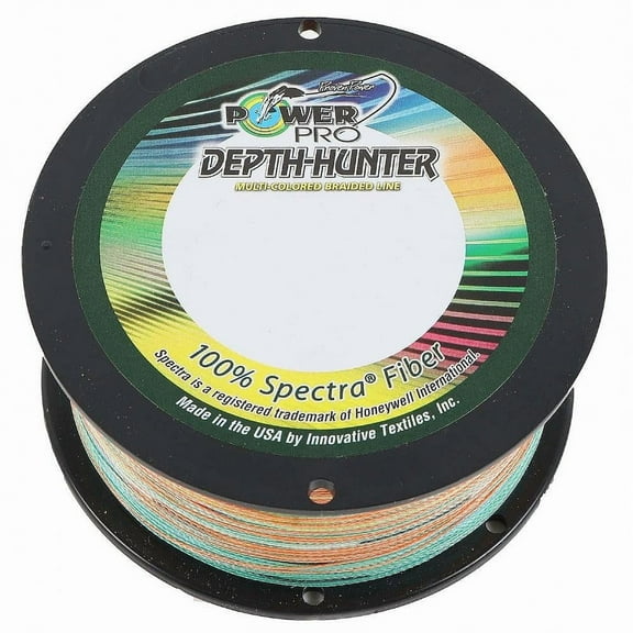 PowerPro Braided Fishing Line, dh os 100lb x 1500yd multi,  [21101001500WHJ]
