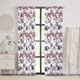 thumbnail image 1 of PowerSellerUSA 2-PACK Floral Modern Room Darkening Window Curtain for Livingroom, Bedroom and Kitchen, Rod Pocket Top, 50" W x 84" L, Panel, 1 of 6