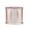 thumbnail image 1 of PowerSellerUSA Acrylic Toothbrush Holder- Blush Textured Bathroom Storage Cup Organizer for Razor, Toothbrush, Electric Toothpaste, Dental Floss (4"H x 5"W x 1"D, Blush), 1 of 1