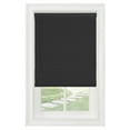 thumbnail image 1 of PowerSellerUSA Cordless Window Blinds, Privacy & Light Filtering 1" Slats Vinyl Mini Blind, Anti-UV Window Treatment, Fits Windows 18" - 72", Black, 31" (Width) x 72" (Length), 1 of 9