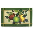 thumbnail image 1 of PowerSellerUSA Printed Anti Fatigue Mat, Non Slip Printed Textured Comfort Standing Floor Mats for Living, Dining Room, Bedroom, Kitchen, Office, Work (18x30 in., Three Apples), 1 of 3