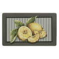thumbnail image 1 of PowerSellerUSA Printed Anti Fatigue Mat, Non Slip Printed Textured Comfort Standing Floor Mats for Living, Dining Room, Bedroom, Kitchen, Office, Work (18x30 in., Fresh Lemon), 1 of 3