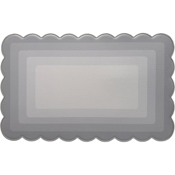 PowerSellerUSA Scalloped Anti Fatigue Kitchen Floor Mat | Uses for Sink ...
