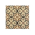 thumbnail image 1 of PowerSellerUSA Self-Stick Vinyl Modern Geometric Floor Tiles Ultra Durable 1.5mm Thick Tiles, 2-Pack/40 Square Ft., 12" x 12", Beige Burch, 1 of 8