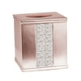 thumbnail image 1 of PowerSellerUSA Tissue Box Cover � Elegant, Decorative, Modern Bathroom Tissues Paper Holder, Napkins Container, Bathroom Decor- (6" X 6" X 6" In., Blush), 1 of 1