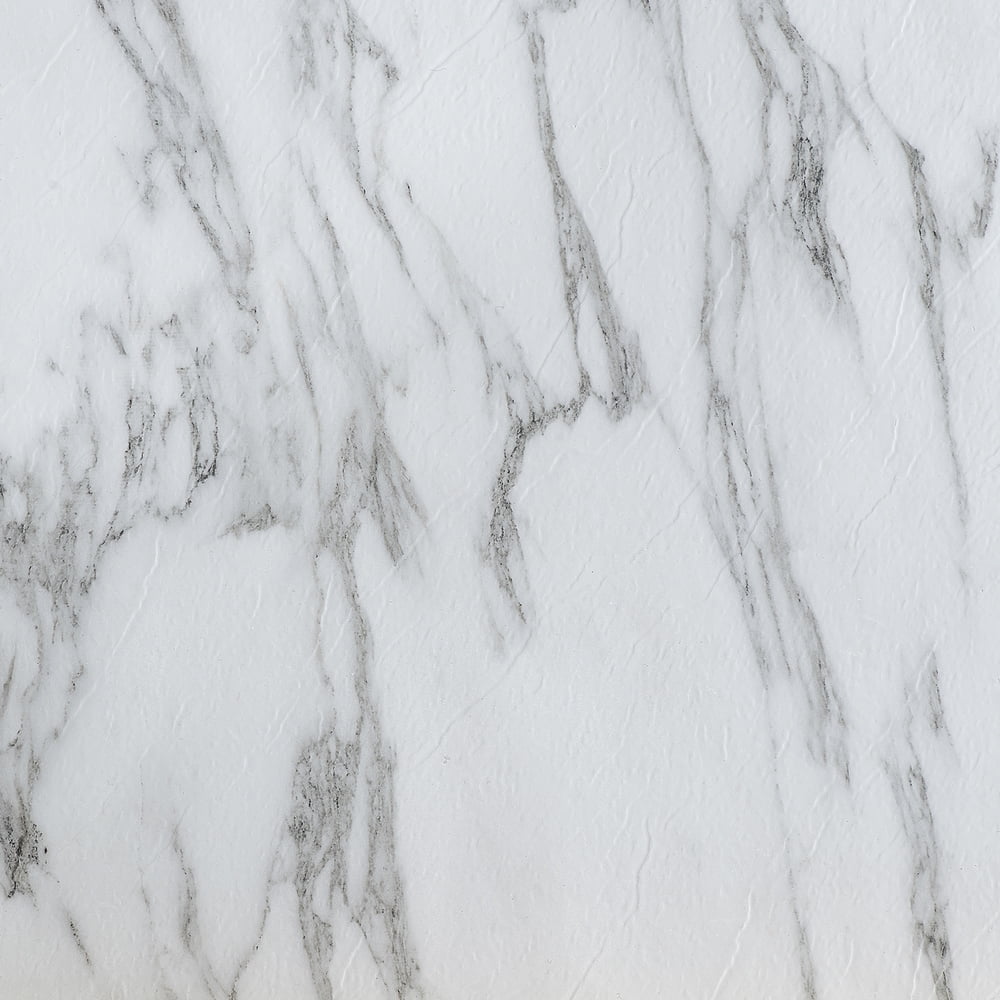 Bianco Marble 12'' x 12'' Peel and Stick Vinyl Floor Tiles