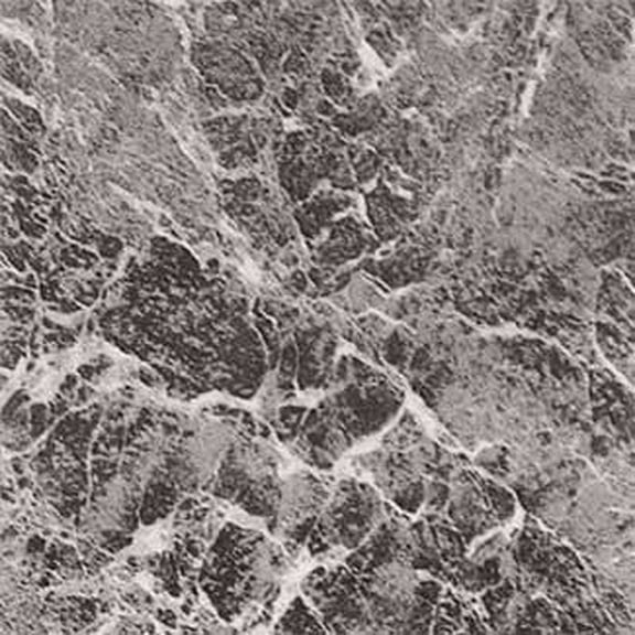 PowerSellerUSA Vinyl Self Adhesive Floor Tiles, 12x12 inches with 1.2 mm Thick 20-Pieces Contemporary Design Peel and Stick Floor Tile Stickers, Square Flooring Tiles for Kitchen, Dark Gray Marble