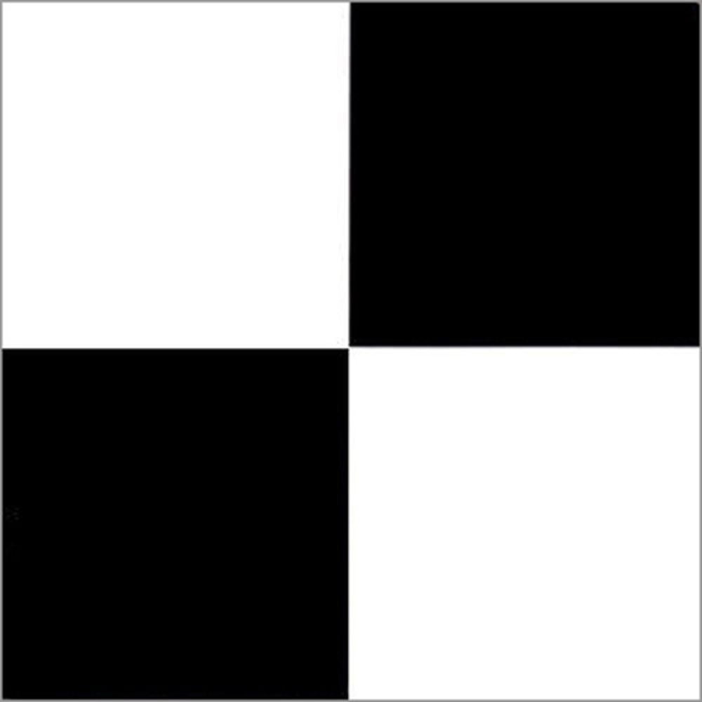 PowerSellerUSA Vinyl Self Adhesive Floor Tiles, 12x12 inches with 1.2 mm Thick 100-Pieces Contemporary Design Peel and Stick Floor Tile Stickers, Square Flooring Tiles for Kitchen, Black White Check