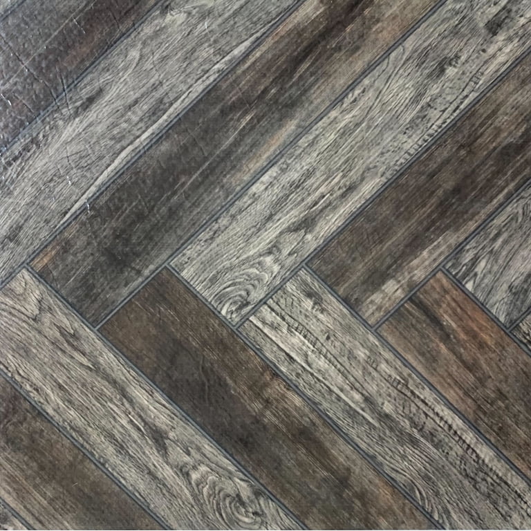Carreaux De Sol Adhésifs Vinyle PowerSellerUSA - Lot De 20, Motif Mosaïque - 30x30 Cm