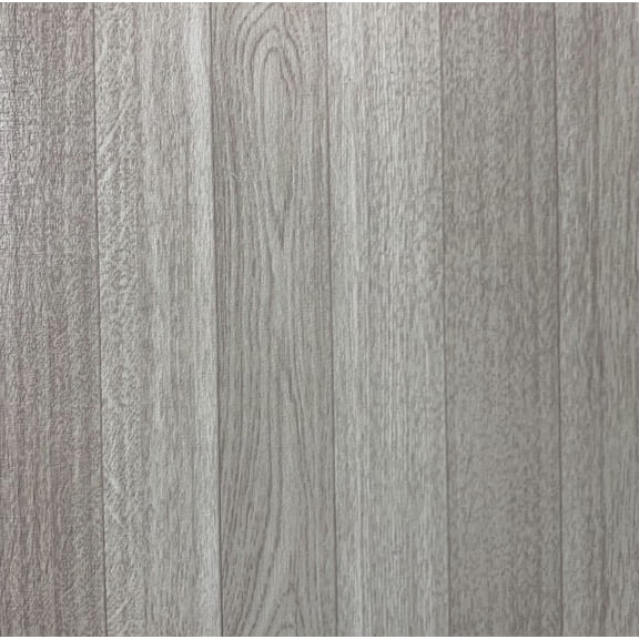PowerSellerUSA Vinyl Self Adhesive Floor Tiles, 20 Pcs 12x12 inches with 1.2 mm Thickness Contemporary Design Peel and Stick Floor Tile Stickers, Square Flooring Tiles for Kitchen, Silver Planks