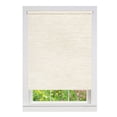 thumbnail image 1 of PowerSellerUSA Window Cordless Shades Outside Mount, 72"L x 50"W Light Filtering Free Privacy Window Treatments Solid Roller Shades, Natural Woven Jute Paper-Polyester Blend, Linen, 1 of 4