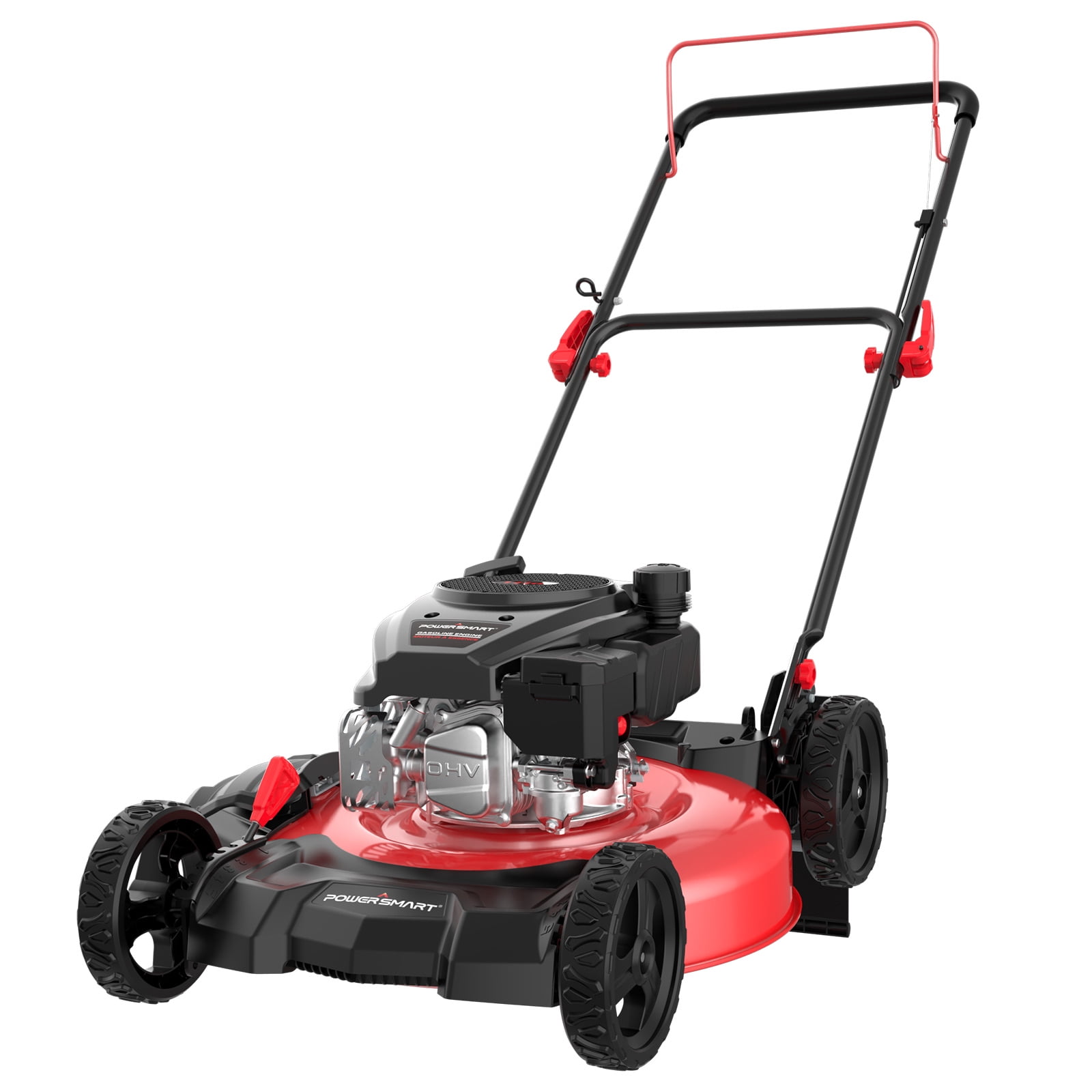 PowerSmart 21 in. B&S 125cc 2in1 WalkBehind Gas Lawn Mower, Mulching