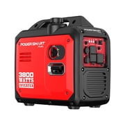 PowerSmart 3800-Watt Portable Inverter Generator, Super Quiet 59dB Gas Powered Engine 143cc