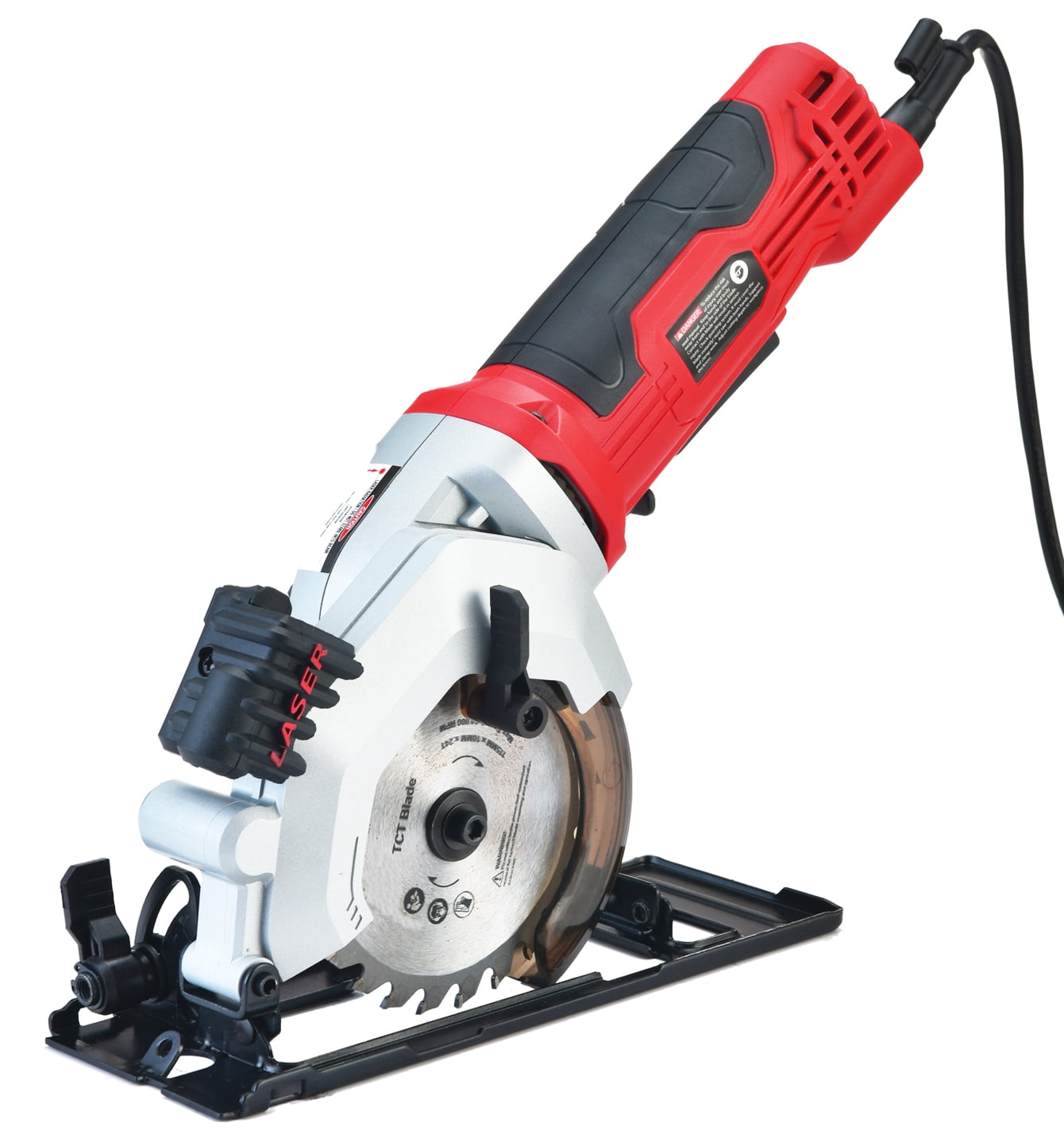 PowerSmart 4-1/2-Inch 4-Amp Electric Compact Circular Saw, Corded, PS4005 