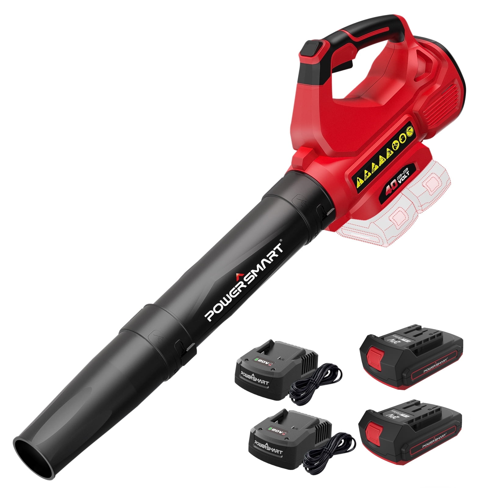 40v Leaf Blowers in Leaf Blowers Walmart