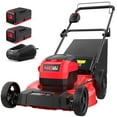 thumbnail image 1 of PowerSmart 21" 40V Brushless Cordless Lawn Mower with Two 40V 4.0AH Batteries & Charger, 50min Runtime, 1 of 9