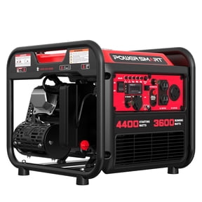PowerSmart 4400W Inverter Generator, Gas Powered, CO Detect, Home Backup & Outdoor Use, 62 lbs, EPA Certified
