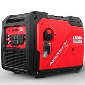 PowerSmart 4800-Watt Portable Gas Inverter Generator, RV Ready, CO Sensor for Home Backup Outdoor