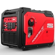 PowerSmart 4800-Watt Portable Gas Inverter Generator, RV Ready, CO Sensor for Home Backup Outdoor