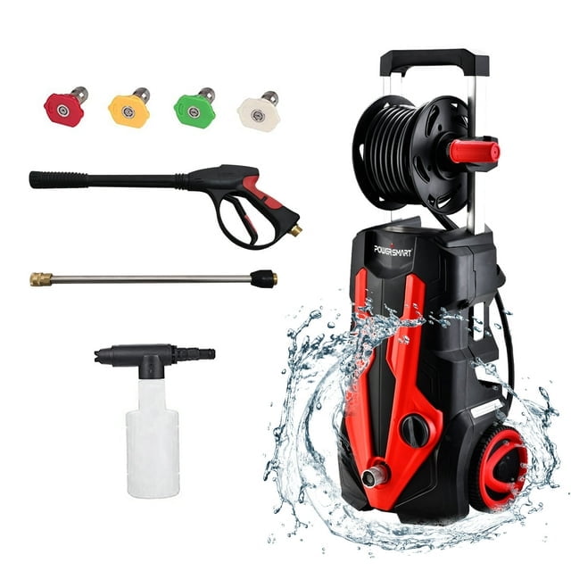 PowerSmart Electric High Pressure Washer 2850 Psi 1.65 GPM,5 Nozzles