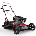 thumbnail image 1 of PowerSmart Gas Lawn Mower, 21 inches 144cc 2-in-1 Walk-Behind , Side Discharge Push Lawn Mower, 1 of 9