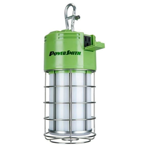 PowerSmith 12,000 Lumens 100-Watt High Bay Temporary Job Site LED 360-Degree 10 ft. Power Cord Commercial Hanging Work Light (PTLH59-100)