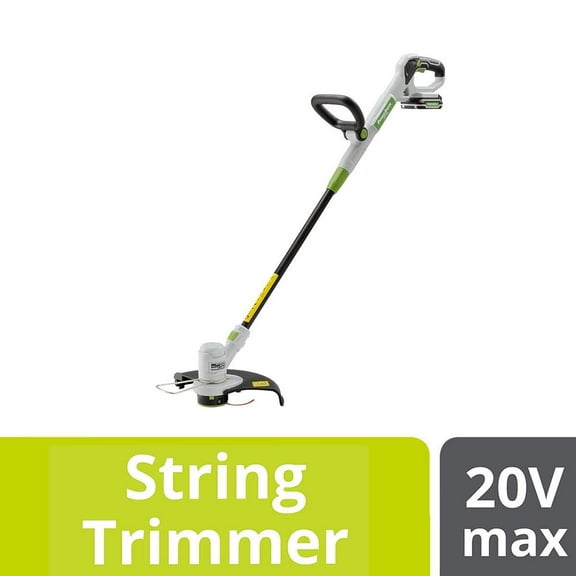 PowerSmith 12 Inch Cordless Electric String Trimmer with 20V Battery and Charger
