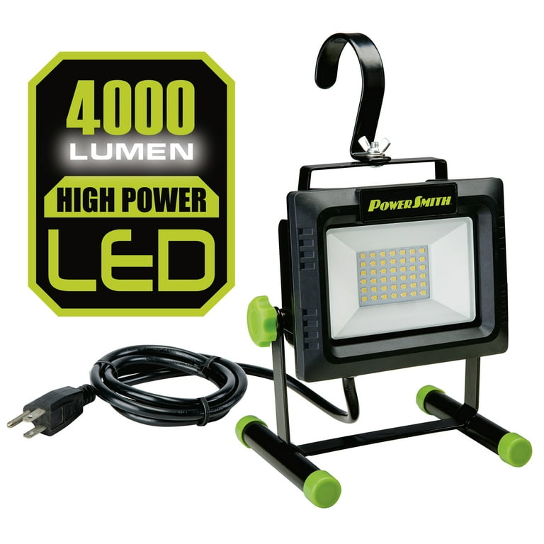 PowerSmith 4000 Lumen Portable LED Work Light with All Metal Stand