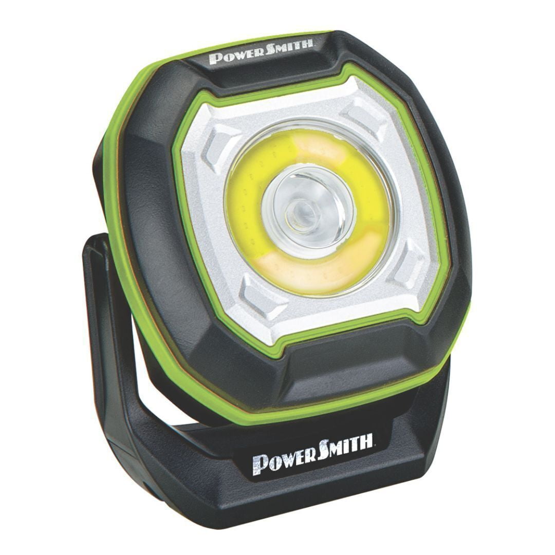 800 Lumen Black Rechargeable LED Spot and Flood Light