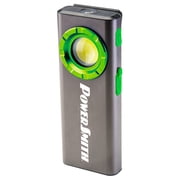 PowerSmith LED 1,200-Lumen Rechargeable Pocket Flood/Spotlight, Waterproof, Magnetic Base, Metal Pocket Clip with Magnet, up to 164-Ft. Beam Distance