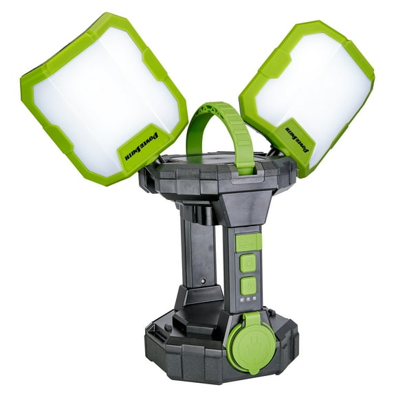 PowerSmith Voyager PVLP50A-C 5000 Lumen Jobsite Lantern / Work Light with 3-Way Power, Bare Light Only