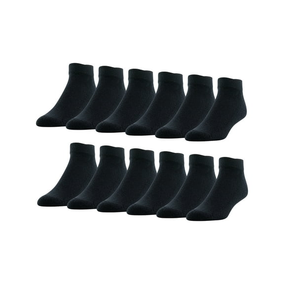 PowerSox Men's Cushion Low Cut Socks , 12-Pack
