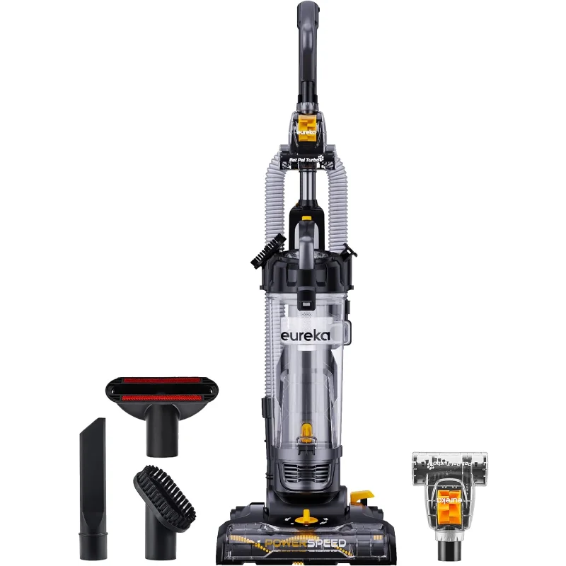 PowerSpeed Lightweight Powerful Upright Vacuum Cleaner for Carpet and