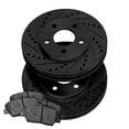 thumbnail image 1 of PowerSport Rear Brakes and Rotors Kit |Rear Brake Pads| Brake Rotors and Pads| Semi Metallic Brake Pads and Rotors |fits 1993-1997 Chevrolet Camaro, 1993-1997 Pontiac Firebird, 1 of 6