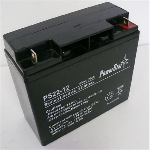 PowerStar  12V 22Ah APC RBC39 UPS Replacement Battery Kit