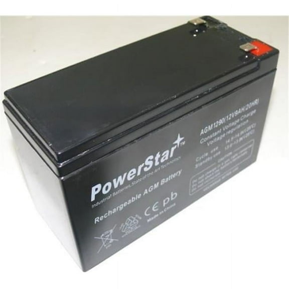 PowerStar 12V, 9Ah Sealed Lead Acid Deep Cycle Battery AGM