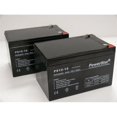 thumbnail image 1 of PowerStar  2 Pack 12V 15Ah Sealed Lead Acid Battery For Rbc4 Rbc6 Ub12120 D577, 1 of 1