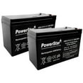 thumbnail image 1 of PowerStar 2 Pack - BATTERY REPLACEMENT VISION CP1290 12V 7.5AH F1 .187, 1 of 4