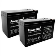 PowerStar 2 Pack - PS-1270 12 Volt 7 Amp Hour Sealed Lead Acid Battery