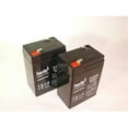 thumbnail image 1 of PowerStar  6V 5Ah PS-640- PS640F1- UB645 RBC1 Replacement SLA Battery- 2 Pack, 1 of 1