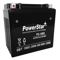 PowerStar PS-14BS-36 Powersports Battery Replaces YTX14-BS, ETX14, ES14BS, GTX14-BS & UTX1