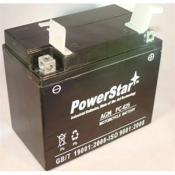 PowerStar PS-625 POWERSTAR-053 Bombardier Sea Doo 780CC 3D New Aka CB16CL - B Watercraft Battery- 2007