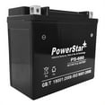 thumbnail image 1 of PowerStar PS-680-323 YTX20L-BS Battery Fits 2006-1998 Yamaha ATV 660CC YFM660FW Grizzly, 1 of 1