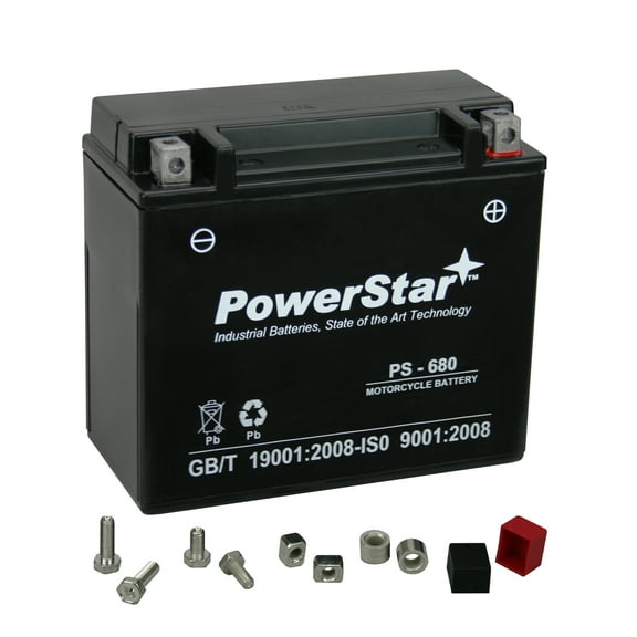 PowerStar PS-680 Motorsports Battery Compatible with YamahaXV19F Star Venture Transcontinental 2020 to 2020