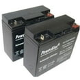 thumbnail image 1 of PowerStar PS12-18-2Pack13 12V 18Ah SLA UB12180 Battery with Nut & Bolt Terminal - Pack of 2, 1 of 4